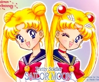 Usagi and Sailor Moon